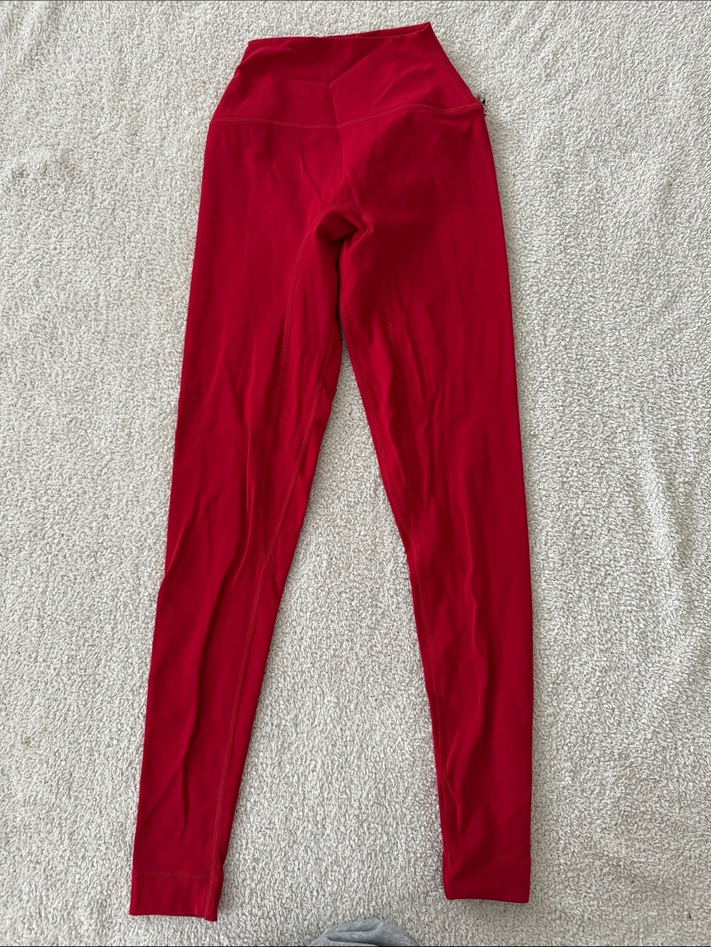 SET Active Red High-Rise Performance Leggings